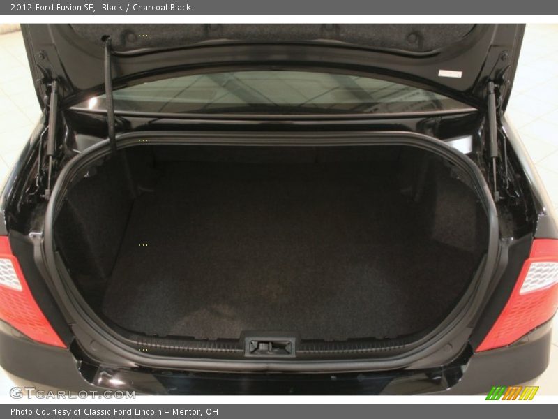 Black / Charcoal Black 2012 Ford Fusion SE