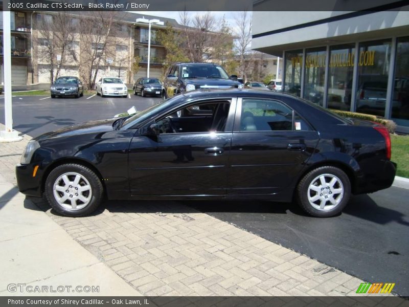 Black Raven / Ebony 2005 Cadillac CTS Sedan