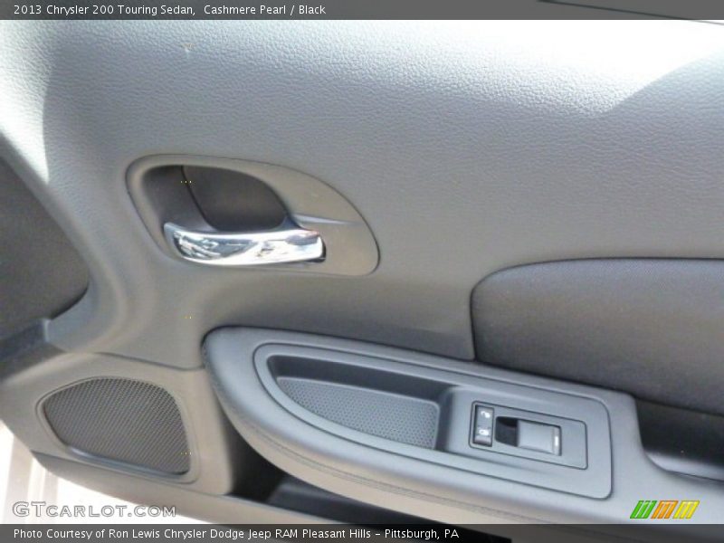 Cashmere Pearl / Black 2013 Chrysler 200 Touring Sedan