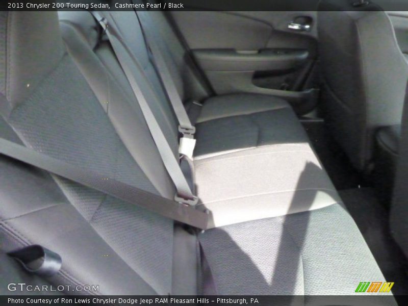 Cashmere Pearl / Black 2013 Chrysler 200 Touring Sedan