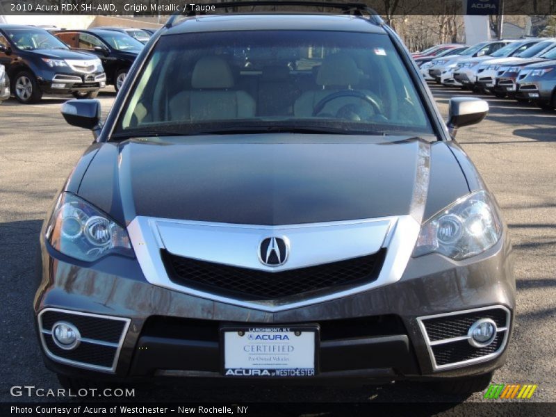 Grigio Metallic / Taupe 2010 Acura RDX SH-AWD