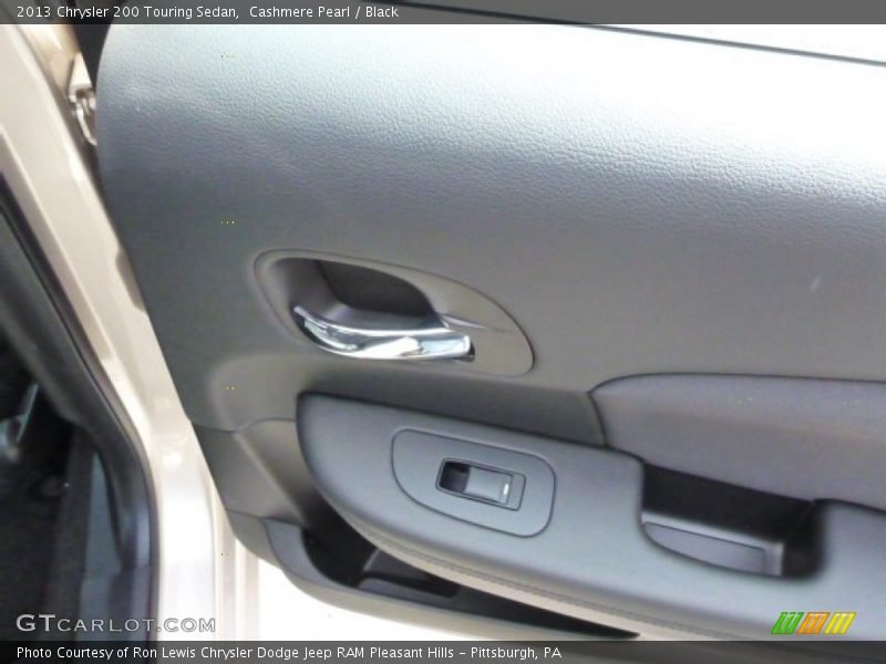 Cashmere Pearl / Black 2013 Chrysler 200 Touring Sedan