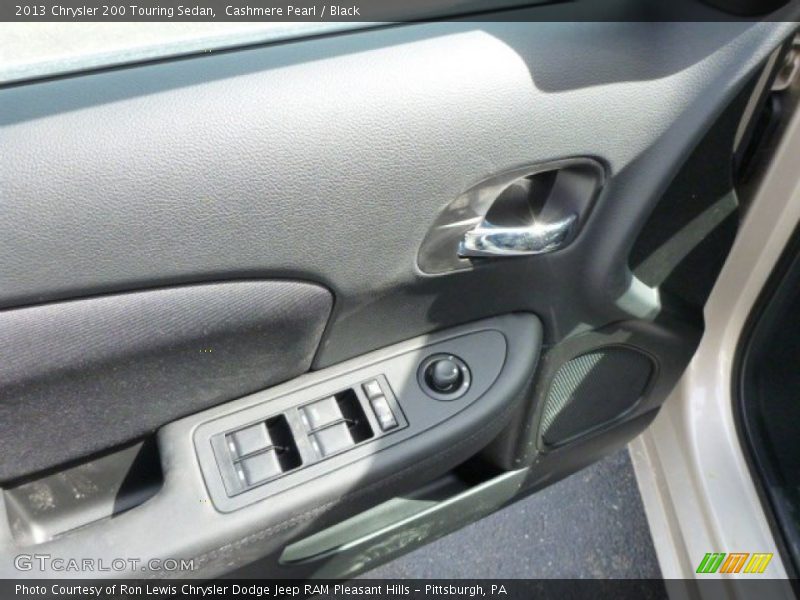 Cashmere Pearl / Black 2013 Chrysler 200 Touring Sedan