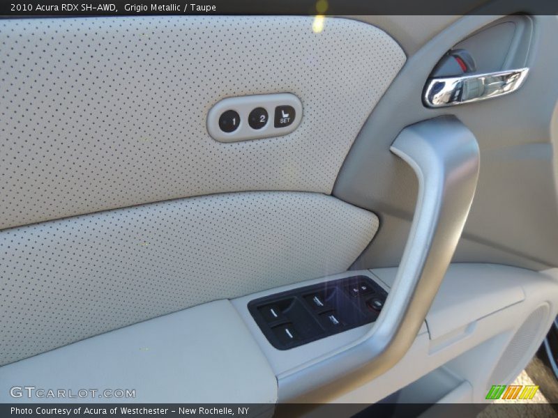Grigio Metallic / Taupe 2010 Acura RDX SH-AWD