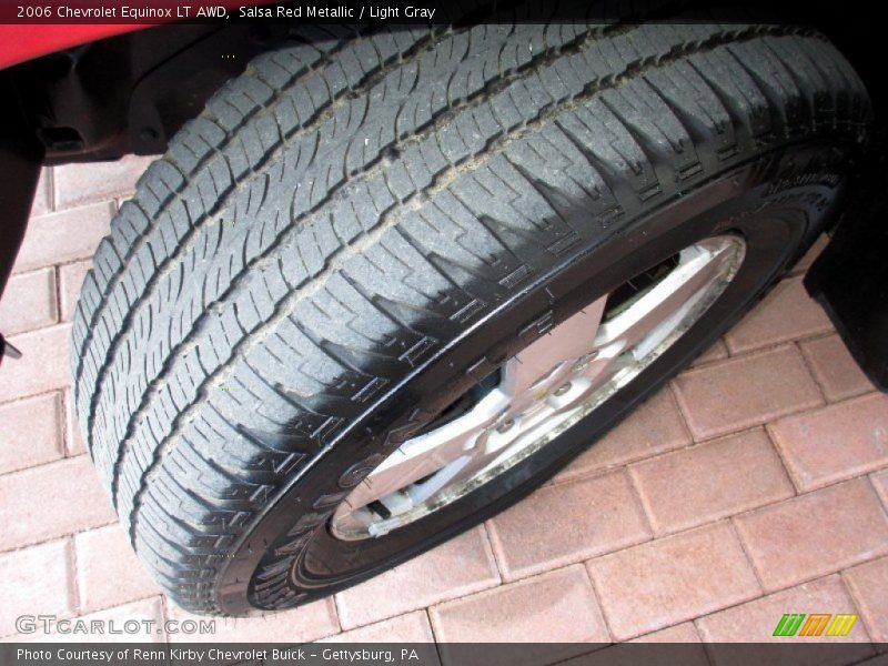 Salsa Red Metallic / Light Gray 2006 Chevrolet Equinox LT AWD