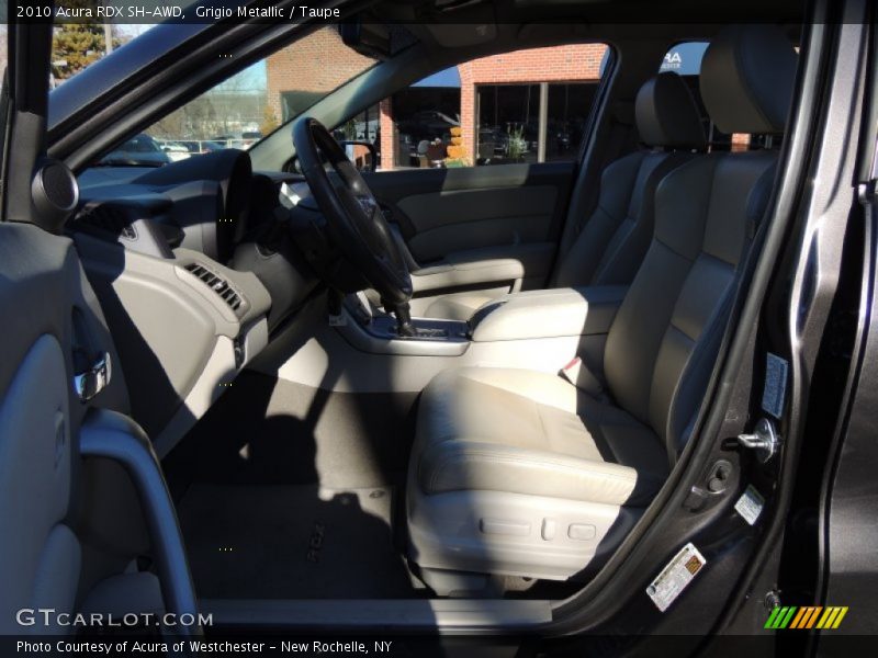 Grigio Metallic / Taupe 2010 Acura RDX SH-AWD