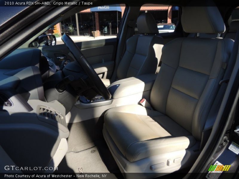 Grigio Metallic / Taupe 2010 Acura RDX SH-AWD