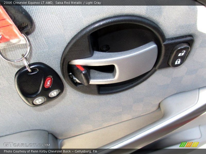 Salsa Red Metallic / Light Gray 2006 Chevrolet Equinox LT AWD
