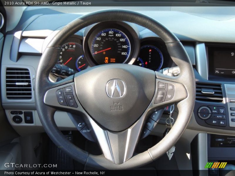 Grigio Metallic / Taupe 2010 Acura RDX SH-AWD