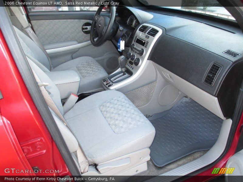 Salsa Red Metallic / Light Gray 2006 Chevrolet Equinox LT AWD