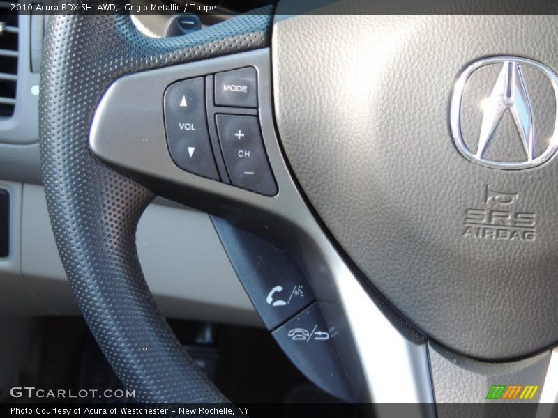 Grigio Metallic / Taupe 2010 Acura RDX SH-AWD