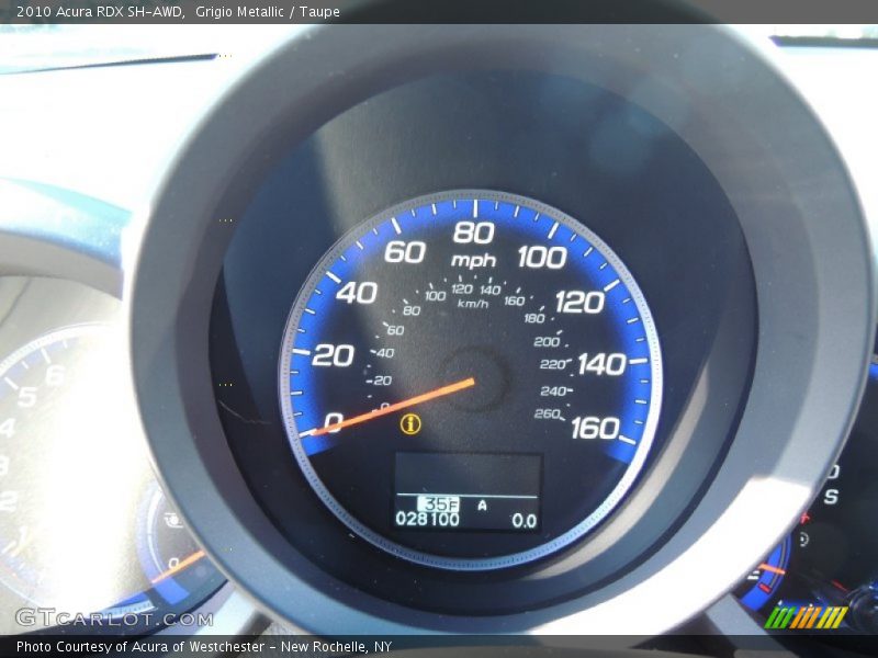Grigio Metallic / Taupe 2010 Acura RDX SH-AWD