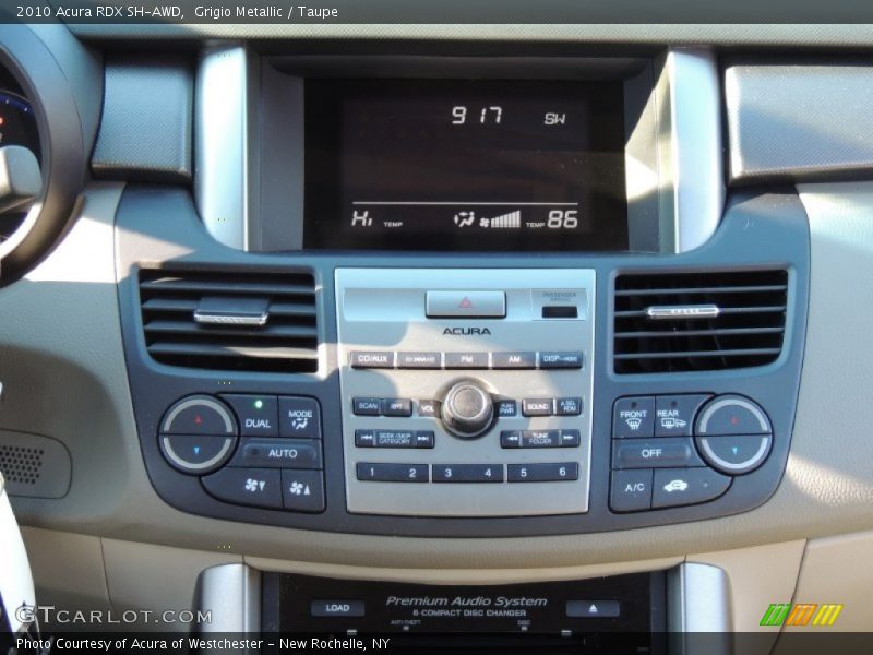 Grigio Metallic / Taupe 2010 Acura RDX SH-AWD