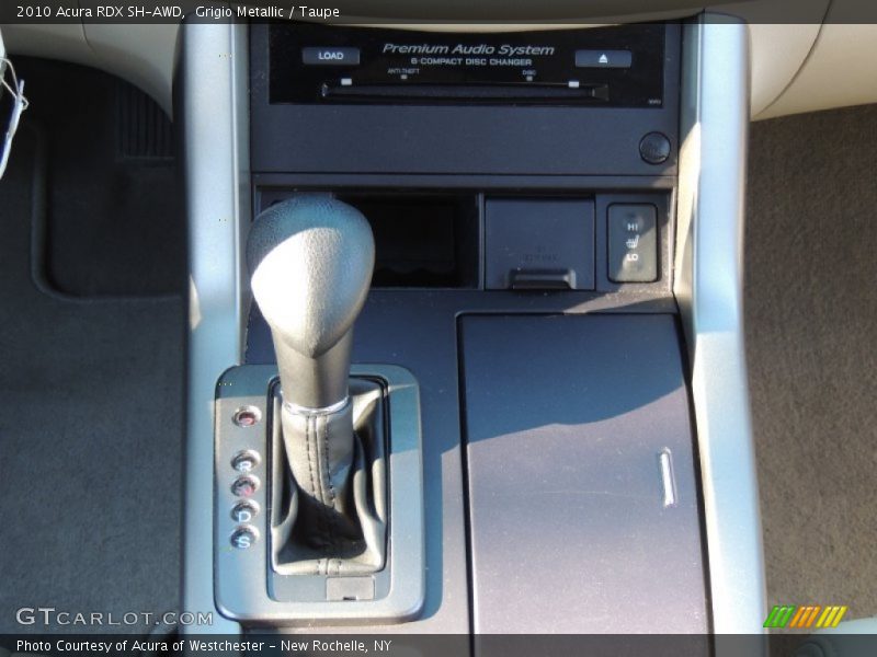 Grigio Metallic / Taupe 2010 Acura RDX SH-AWD