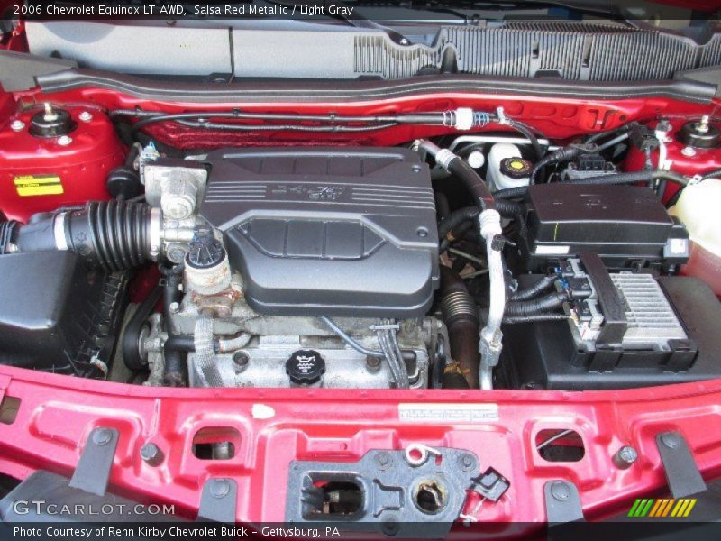 Salsa Red Metallic / Light Gray 2006 Chevrolet Equinox LT AWD