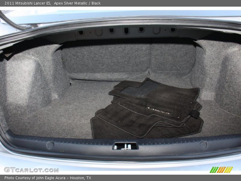Apex Silver Metallic / Black 2011 Mitsubishi Lancer ES