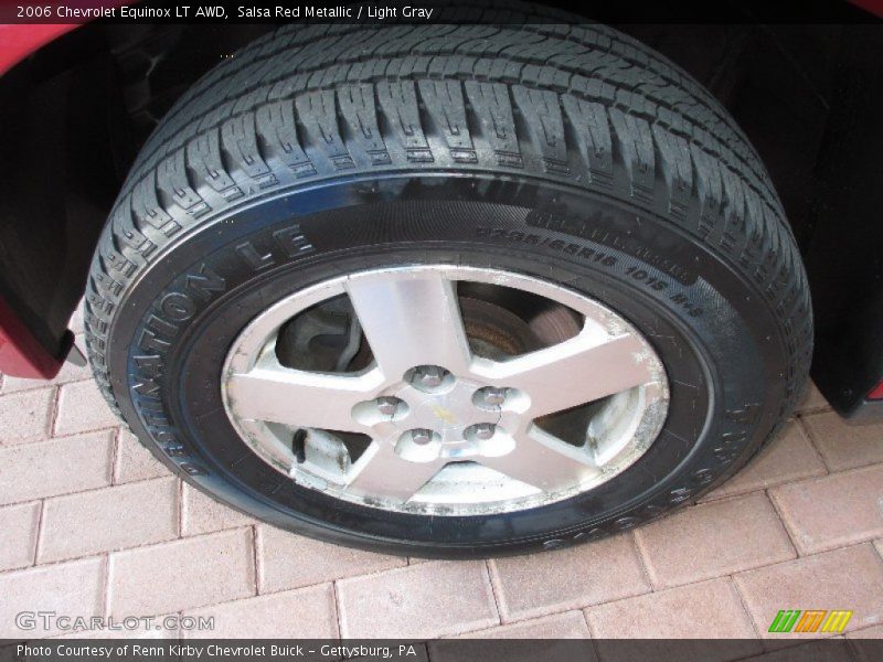 Salsa Red Metallic / Light Gray 2006 Chevrolet Equinox LT AWD