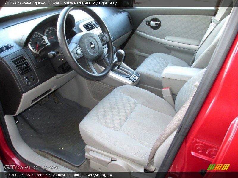 Salsa Red Metallic / Light Gray 2006 Chevrolet Equinox LT AWD