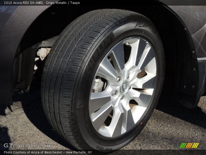 Grigio Metallic / Taupe 2010 Acura RDX SH-AWD