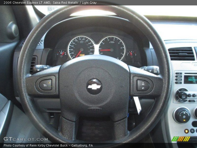 Salsa Red Metallic / Light Gray 2006 Chevrolet Equinox LT AWD
