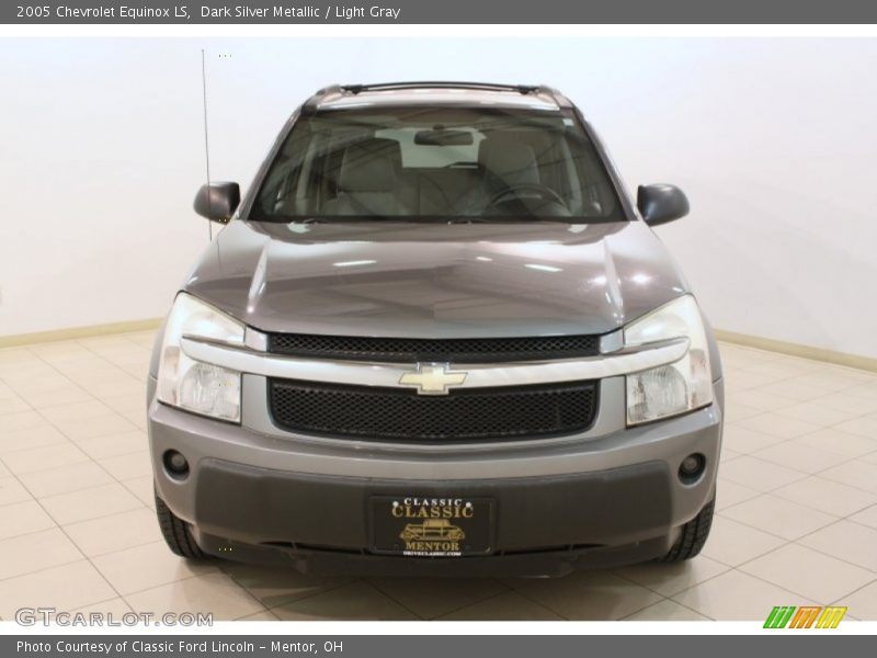 Dark Silver Metallic / Light Gray 2005 Chevrolet Equinox LS