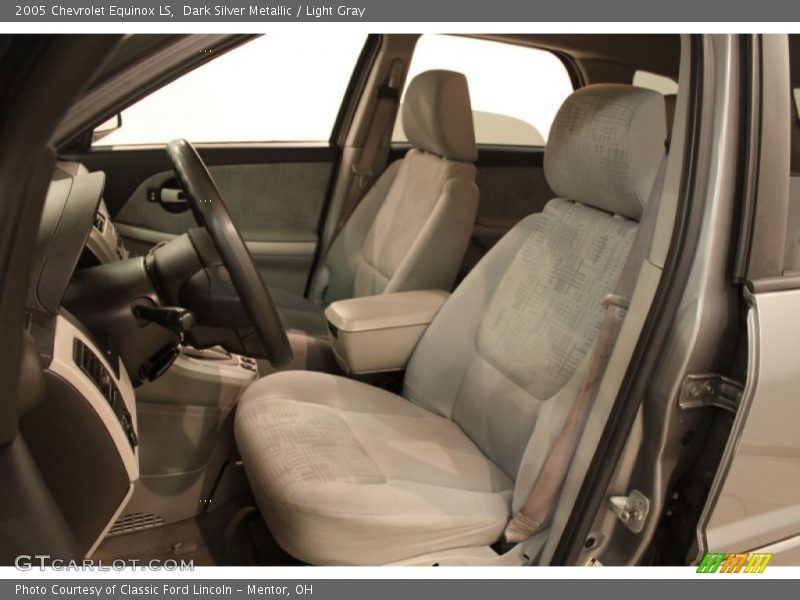 Dark Silver Metallic / Light Gray 2005 Chevrolet Equinox LS
