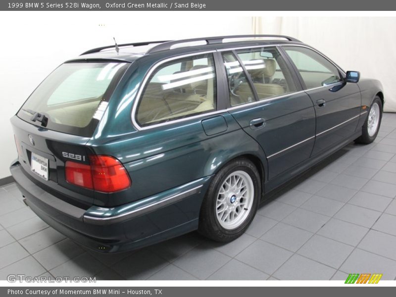 Oxford Green Metallic / Sand Beige 1999 BMW 5 Series 528i Wagon