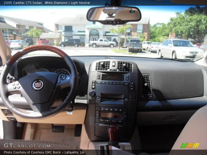 White Diamond / Light Neutral 2005 Cadillac CTS Sedan