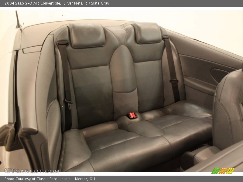 Rear Seat of 2004 9-3 Arc Convertible
