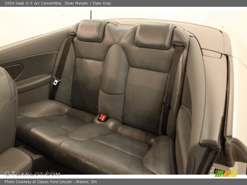Rear Seat of 2004 9-3 Arc Convertible