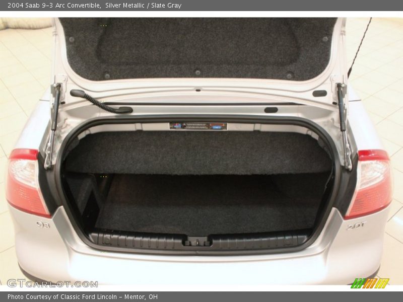  2004 9-3 Arc Convertible Trunk