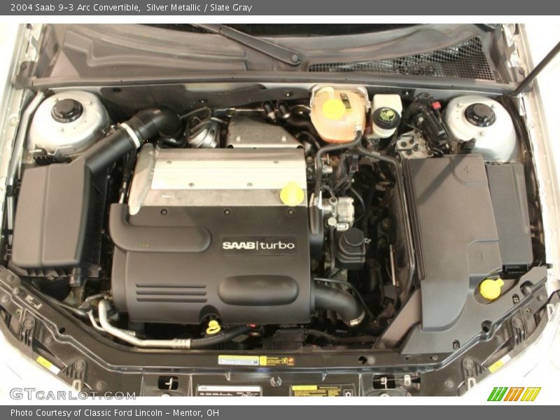  2004 9-3 Arc Convertible Engine - 2.0 Liter Turbocharged DOHC 16-Valve 4 Cylinder