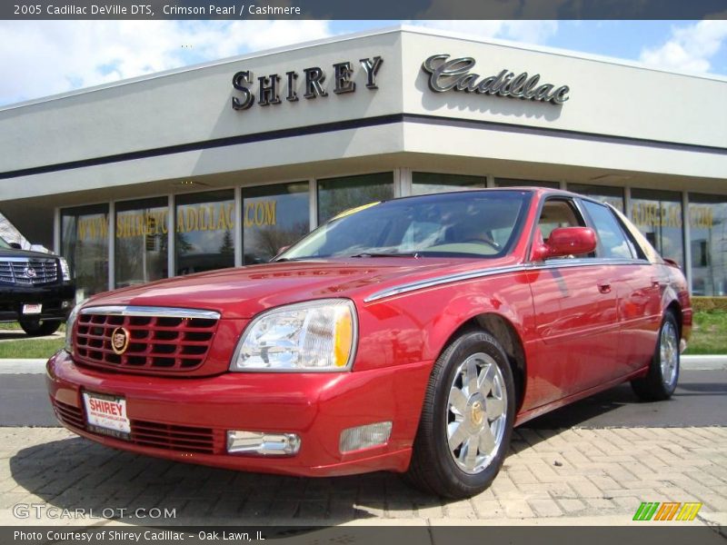 Crimson Pearl / Cashmere 2005 Cadillac DeVille DTS