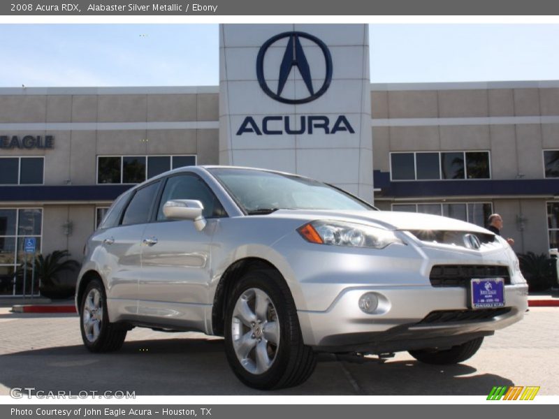 Alabaster Silver Metallic / Ebony 2008 Acura RDX