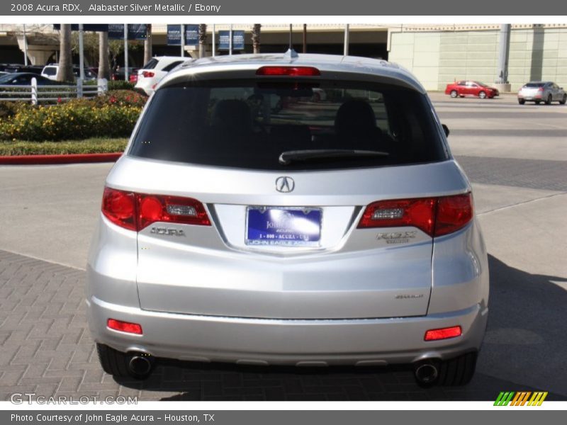 Alabaster Silver Metallic / Ebony 2008 Acura RDX