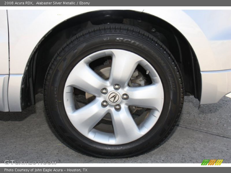Alabaster Silver Metallic / Ebony 2008 Acura RDX