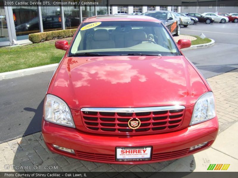 Crimson Pearl / Cashmere 2005 Cadillac DeVille DTS