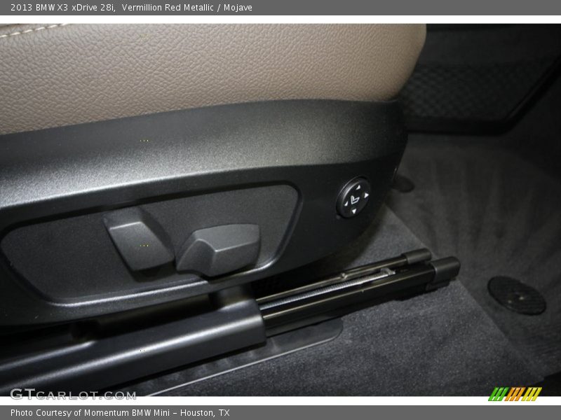 Vermillion Red Metallic / Mojave 2013 BMW X3 xDrive 28i