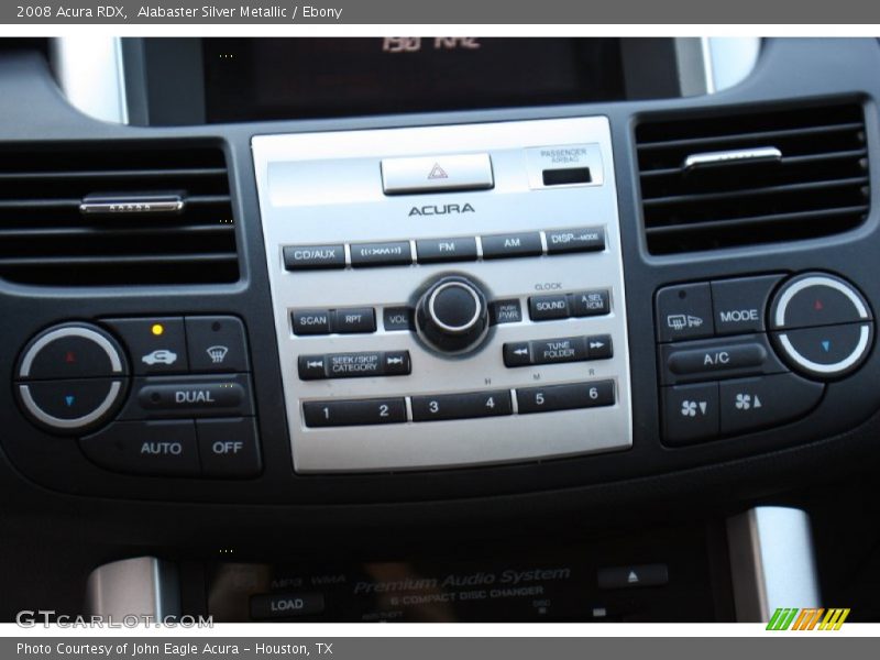 Alabaster Silver Metallic / Ebony 2008 Acura RDX