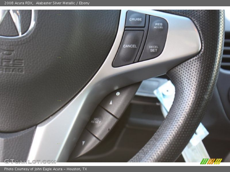 Alabaster Silver Metallic / Ebony 2008 Acura RDX