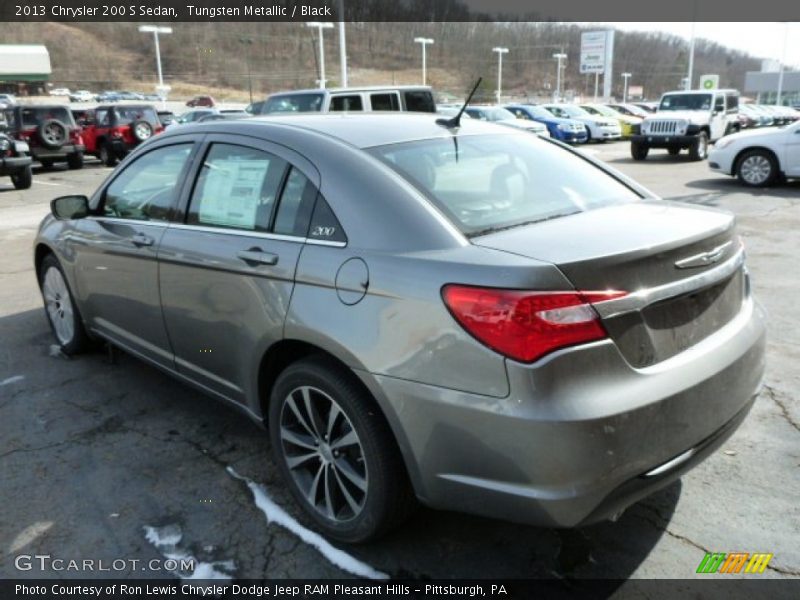 Tungsten Metallic / Black 2013 Chrysler 200 S Sedan
