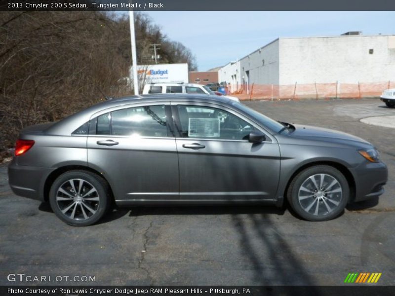 Tungsten Metallic / Black 2013 Chrysler 200 S Sedan