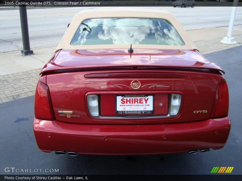 Crimson Pearl / Cashmere 2005 Cadillac DeVille DTS