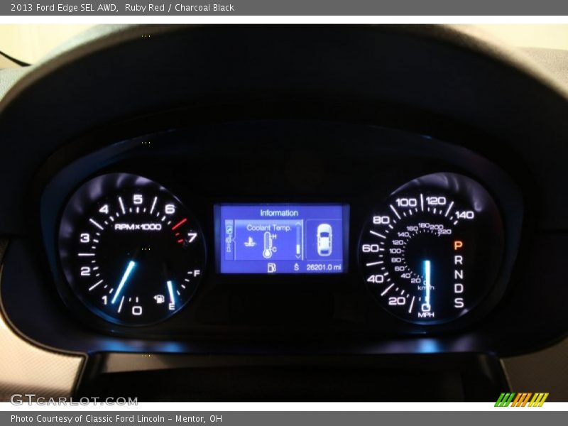  2013 Edge SEL AWD SEL AWD Gauges