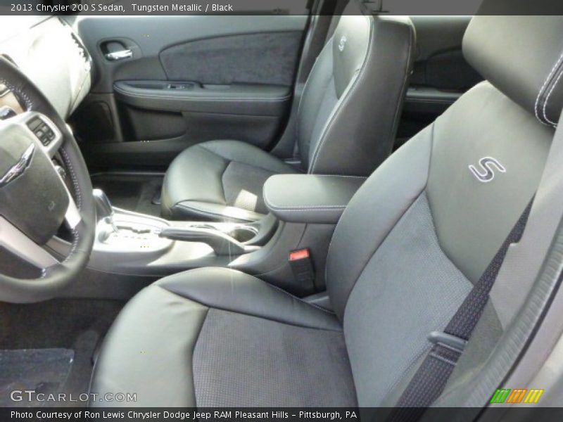 Tungsten Metallic / Black 2013 Chrysler 200 S Sedan