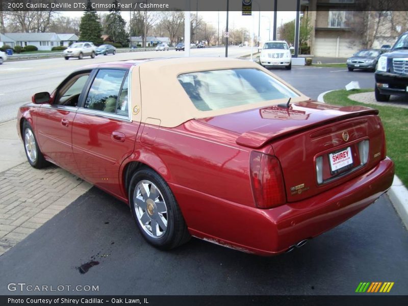 Crimson Pearl / Cashmere 2005 Cadillac DeVille DTS