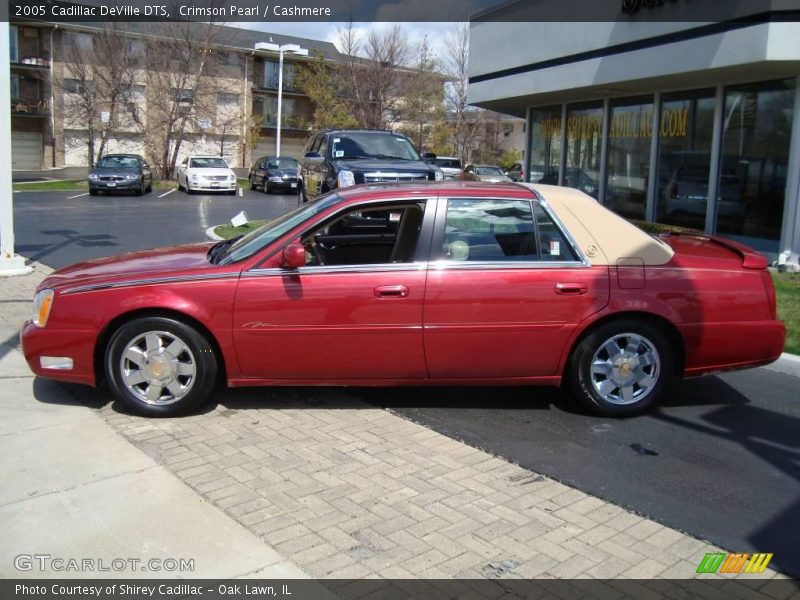 Crimson Pearl / Cashmere 2005 Cadillac DeVille DTS