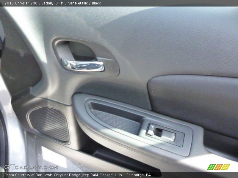 Billet Silver Metallic / Black 2013 Chrysler 200 S Sedan