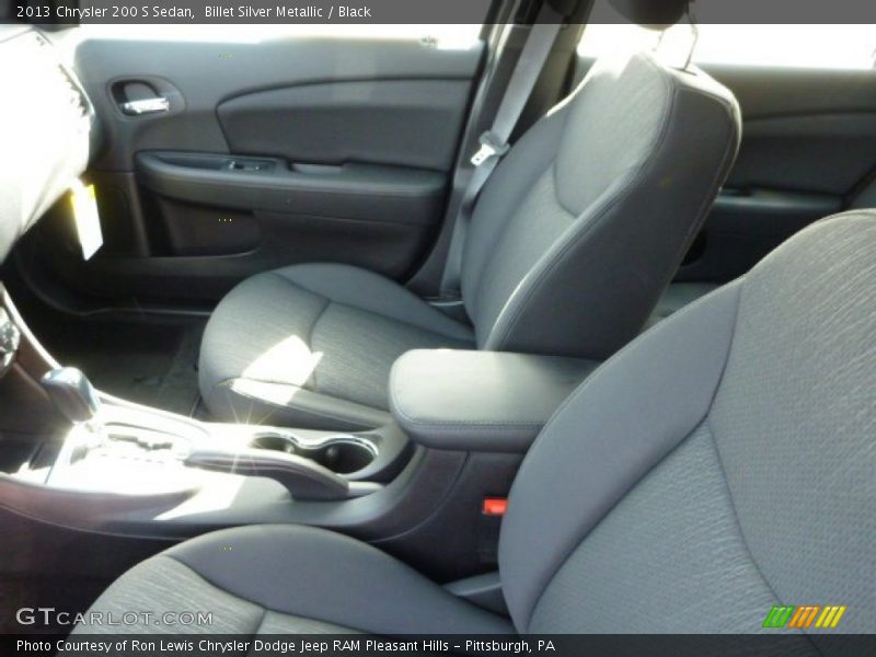 Billet Silver Metallic / Black 2013 Chrysler 200 S Sedan