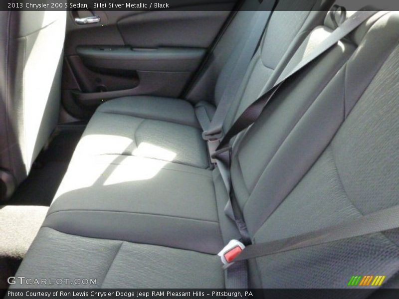 Billet Silver Metallic / Black 2013 Chrysler 200 S Sedan